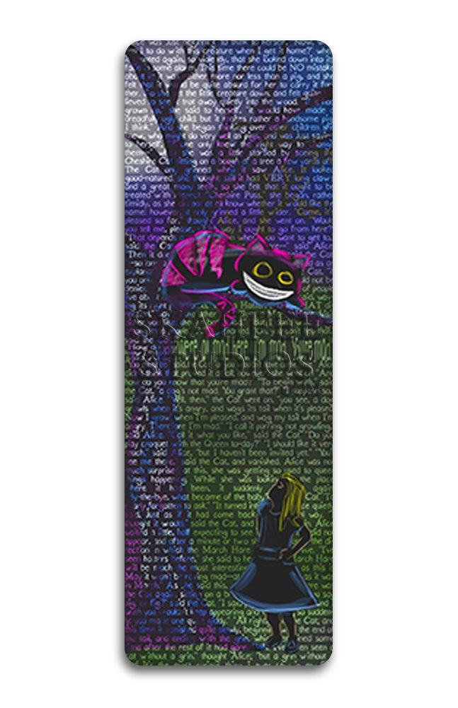 Cheshire Cat Bookmark - Click Image to Close