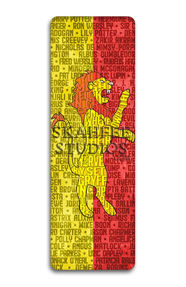 Harry Potter Gryffindor Bookmark - Click Image to Close