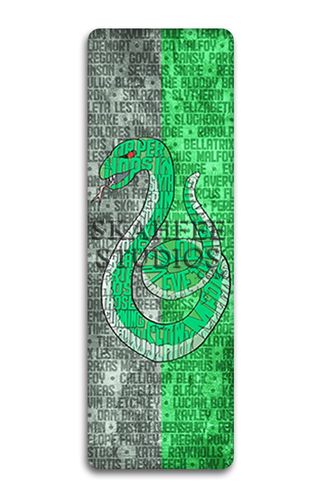 Harry Potter Slytherin Bookmark - Click Image to Close