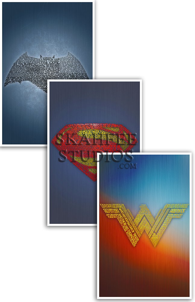 Justice League Three Set - Click Image to Close