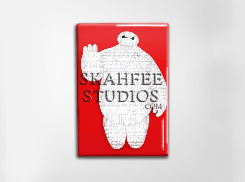 Baymax Art Magnet - Click Image to Close