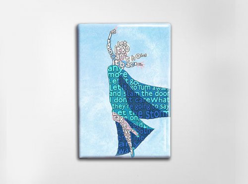 Frozen Elsa Art Magnet