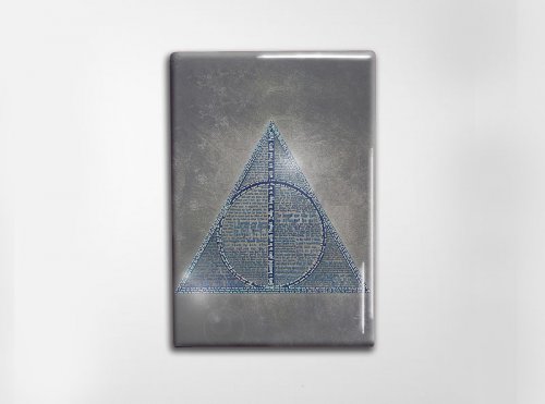 Deathly Hallows Part One Art Magnet