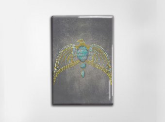 Deathly Hallows Part Two Art Magnet