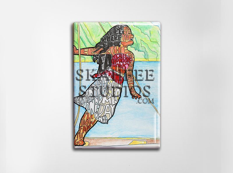 Moana Art Magnet - Click Image to Close