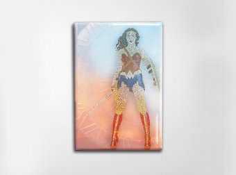 Wonder Woman Art Magnet