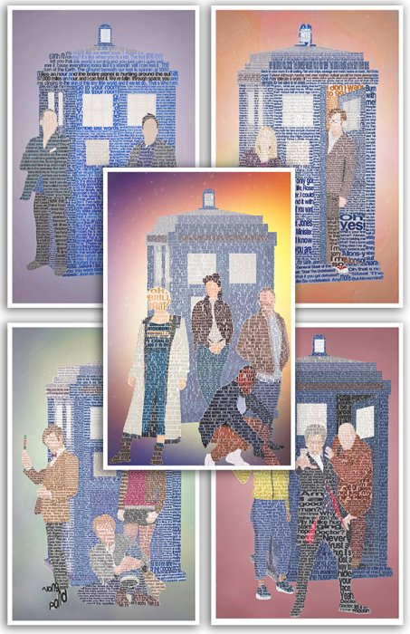 Doctor Who Five Set