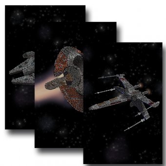 Star Wars Ships Three Set