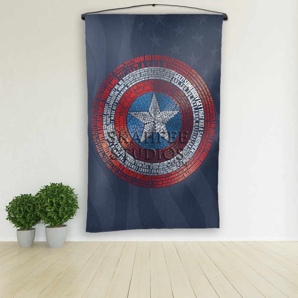 Captain America Tapestry - Click Image to Close