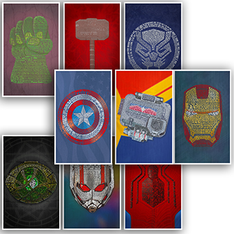 Avengers Nine Set